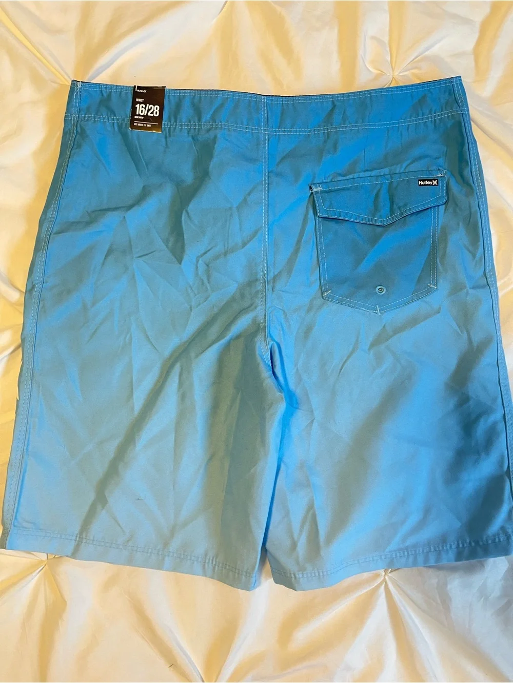 Hurley Dawn Swim Board shorts.